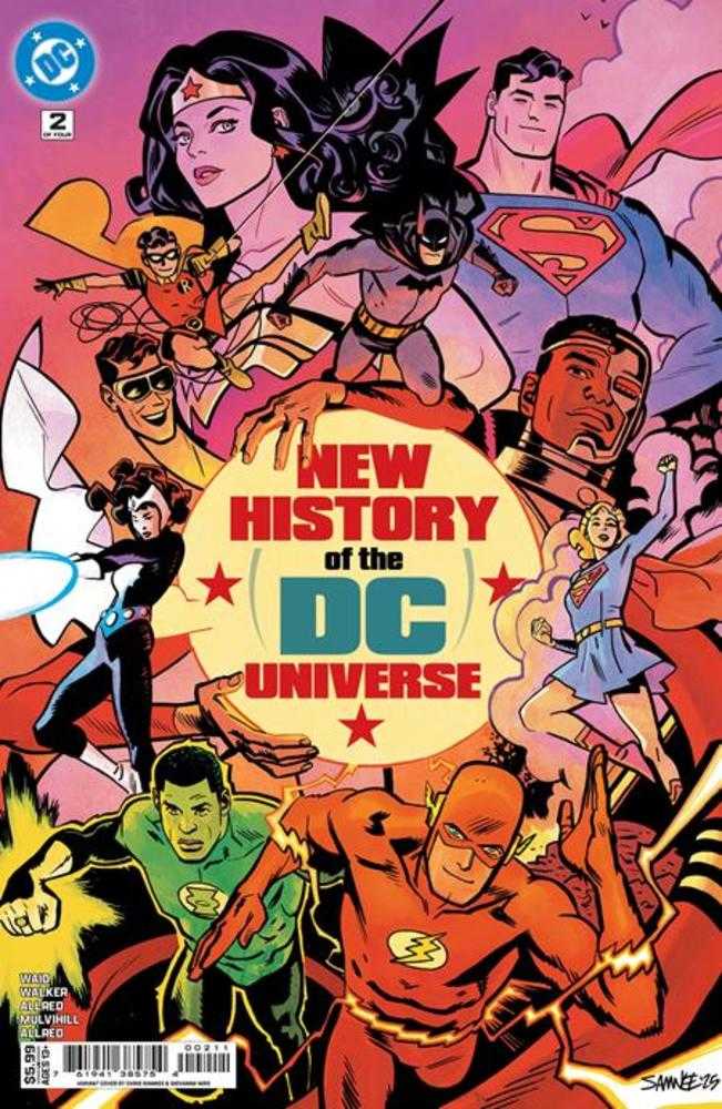 New History Of The DC Universe #2 Cvr A Chris Samnee