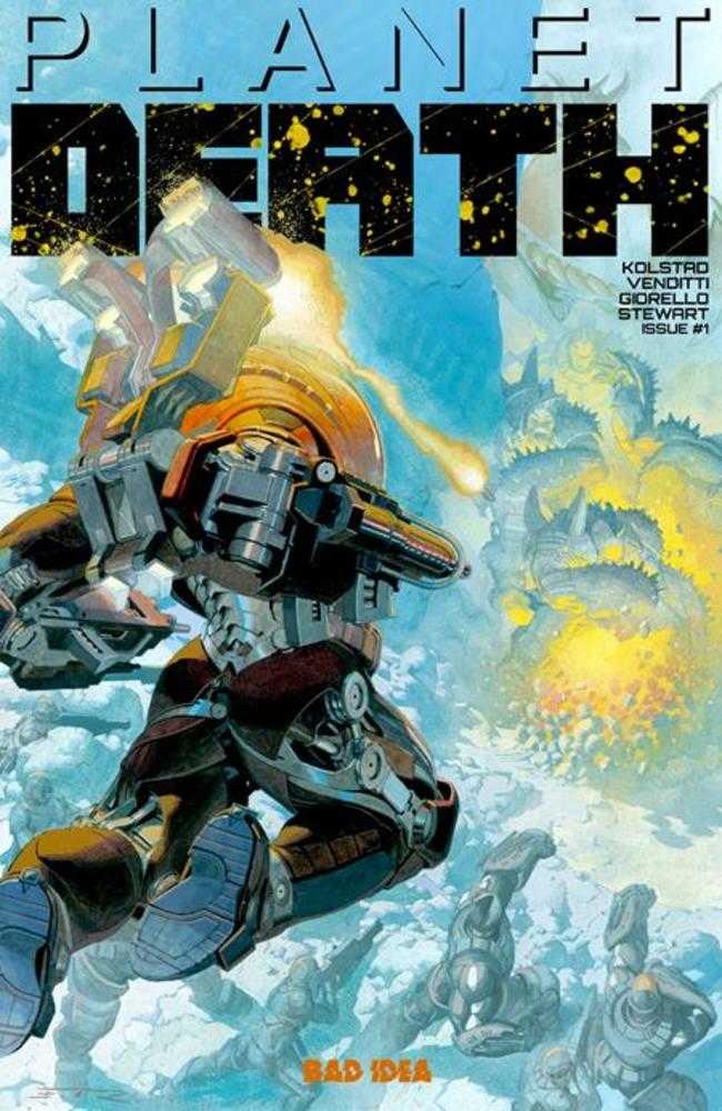Planet Death #1 (Of 4) Cover D [1:20] Esad Ribic