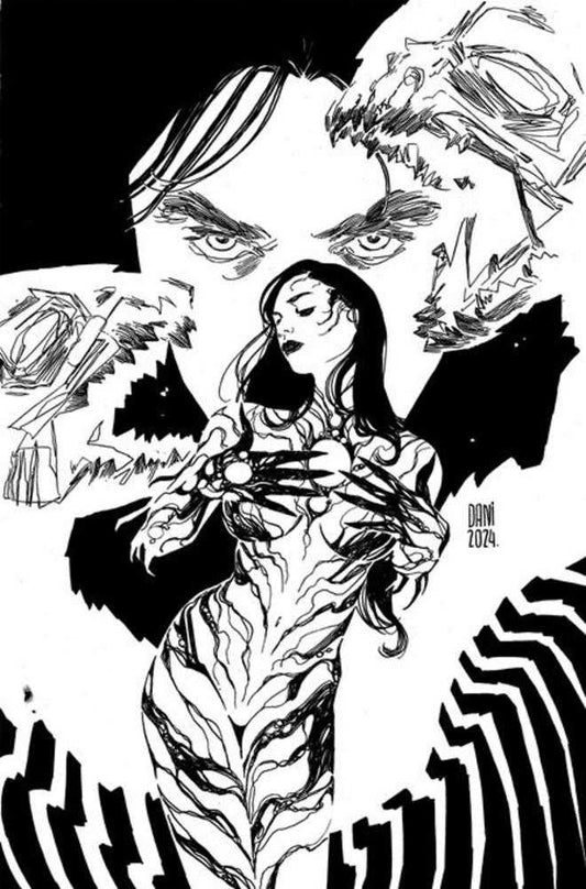 Witchblade #12 (2024) Cover E [1:25] Dani B&W Virgin