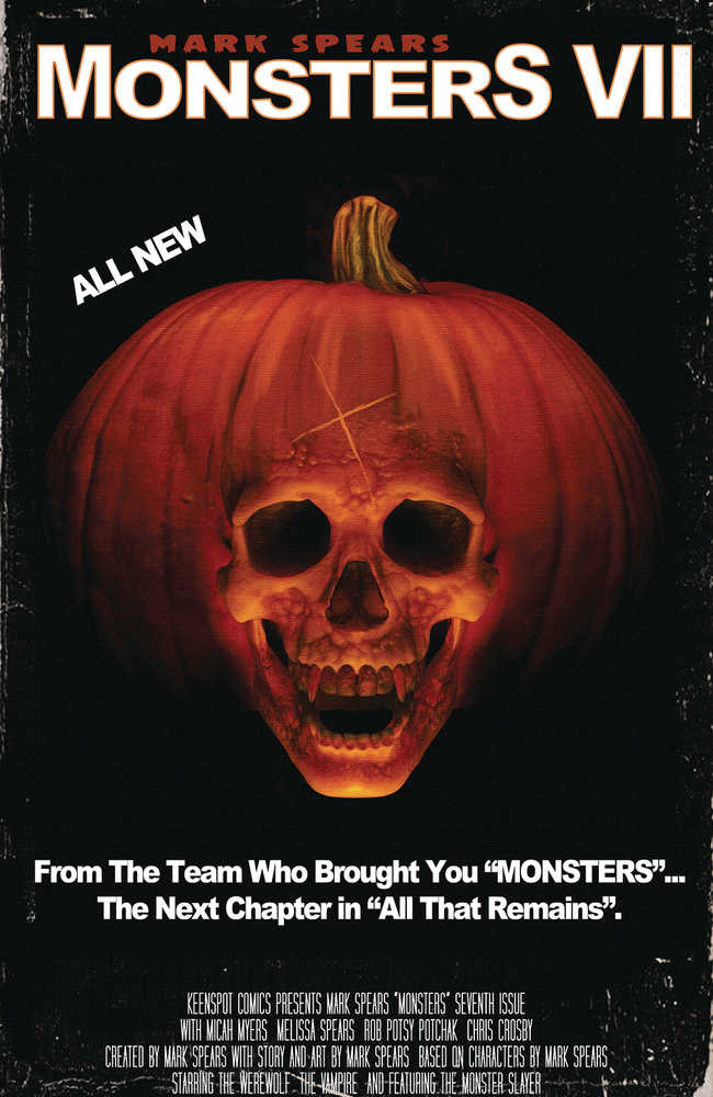 Mark Spears Monsters #7 Cover C Halloween II Homage