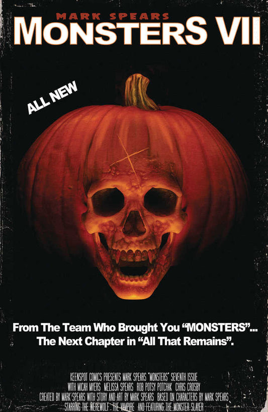 Mark Spears Monsters #7 Cover C Halloween II Homage