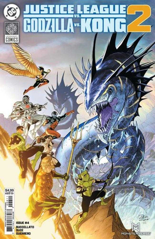 Justice League vs Godzilla vs Kong 2 #4 Cover A Christian