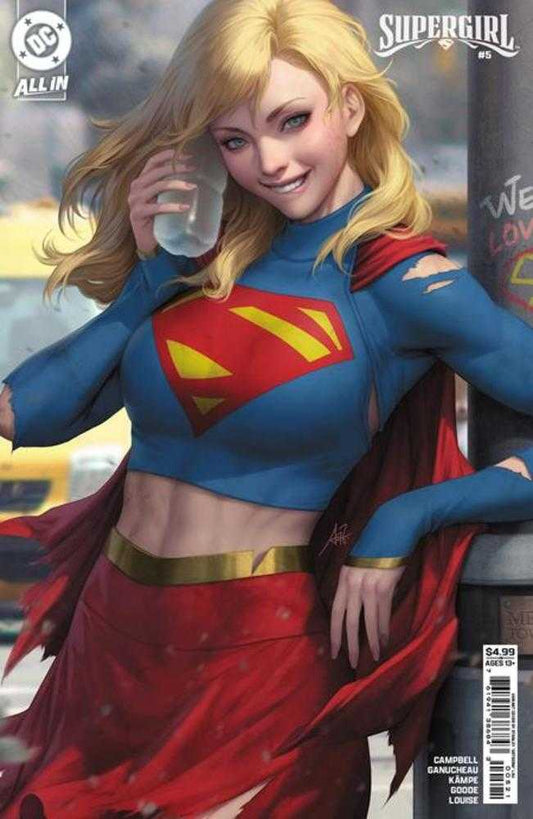 Supergirl #5 Cover B Stanley Artgerm Lau