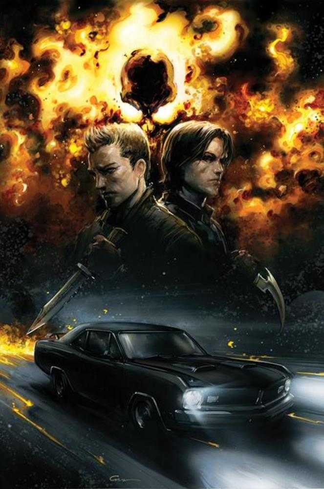 Supernatural #1 Cover F Clayton Crain Foil Virgin
