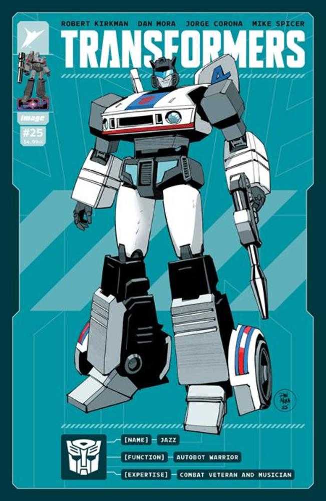 Transformers #25 Cover E [1:50] Dan Mora & Andres Juarez
