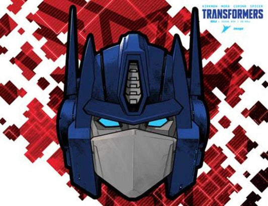 Transformers #25 Cover J John Amor & Juarez FOIL Die Cut Mask