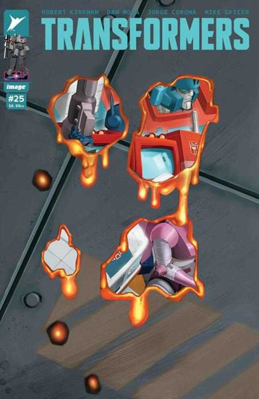 Transformers #25 Cover K Eric Canete FOIL Die Cut