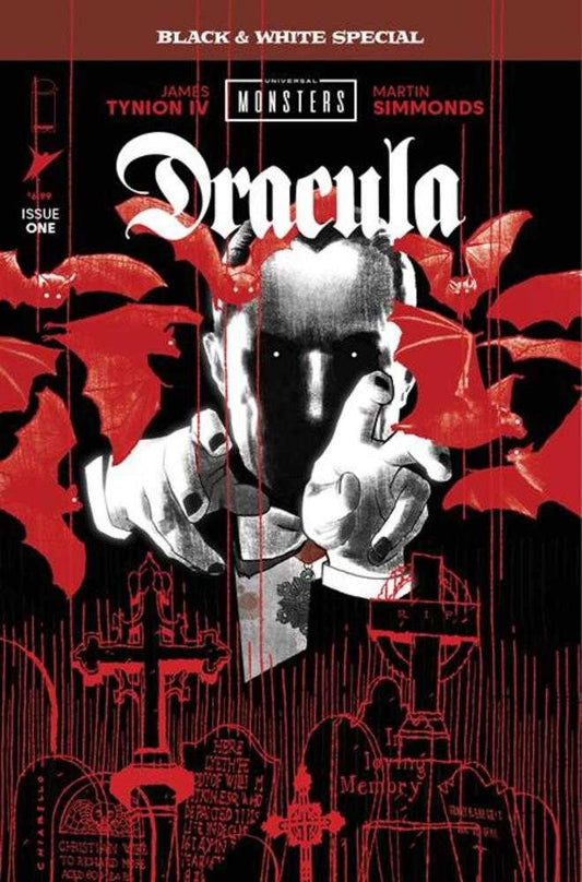 Universal Monsters Dracula Black & White Special #1 Cover B Chiarello