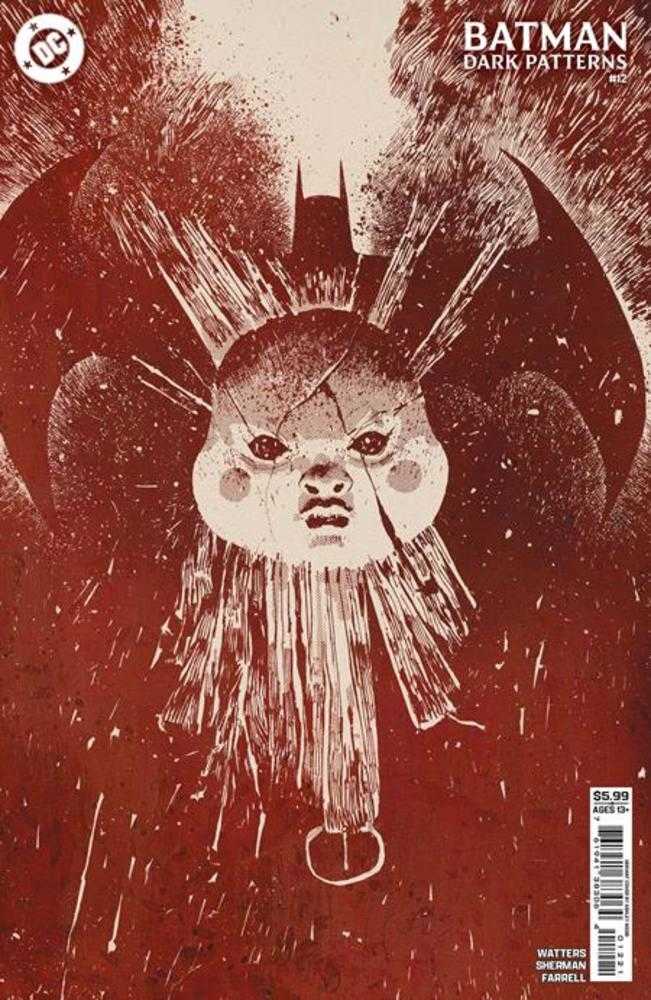 Batman Dark Patterns #12 (Of 12) Cover B Ashley Wood