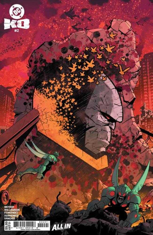 DC K.O. #2 (Of 5) Cover F Vasco Georgiev Darkseid