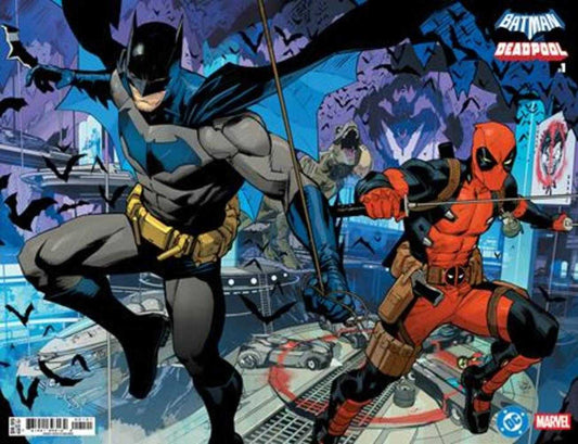 DC/Marvel Batman/Deadpool #1 CVR B Mora Batman Deadpool Wrap