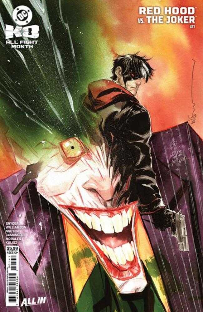 DC K.O. Red Hood vs Joker #1 Cover B Dustin Nguyen