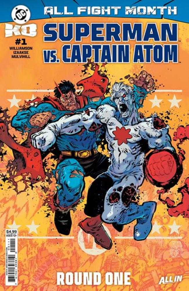 DC K.O. Superman vs Captain Atom #1 Cover A Jorge Corona