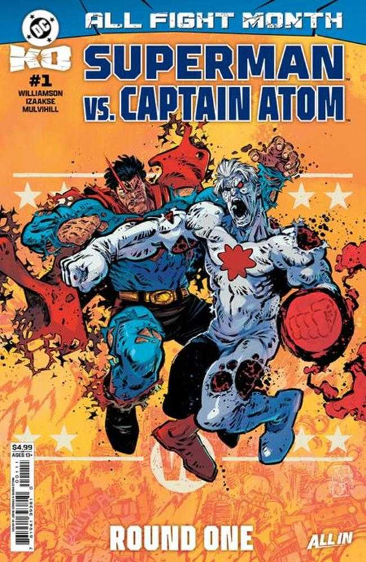 DC K.O. Superman vs Captain Atom #1 Cover A Jorge Corona