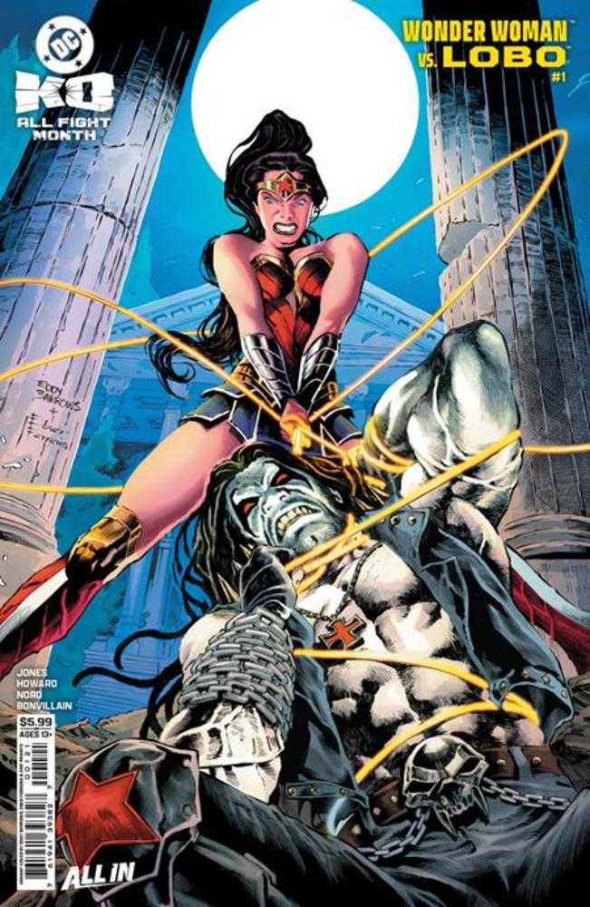 DC K.O. Wonder Woman vs Lobo #1 Cover E Eddy Barrows
