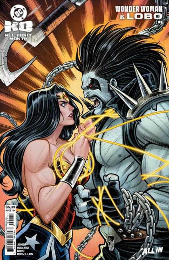 DC K.O. Wonder Woman vs Lobo #1 Cover D Elizabeth Torque