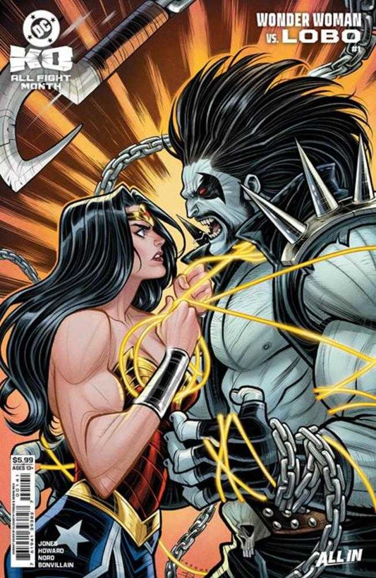 DC K.O. Wonder Woman vs Lobo #1 Cover D Elizabeth Torque