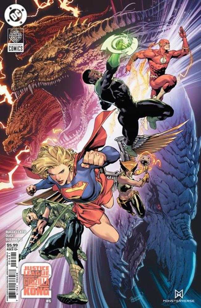 Justice League vs Godzilla vs Kong 2 #6 Cover B Carlo Pagulayan
