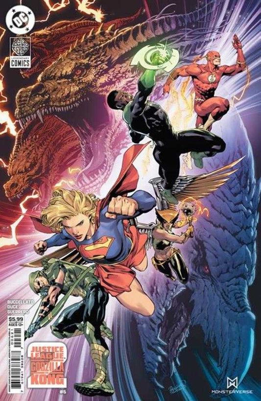 Justice League vs Godzilla vs Kong 2 #6 Cover B Carlo Pagulayan
