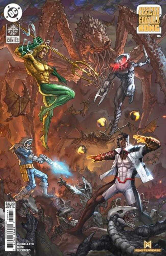 Justice League vs Godzilla vs Kong 2 #6 Cover C Alan Quah