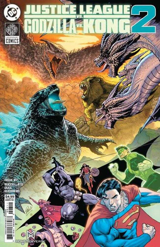 Justice League vs Godzilla vs Kong 2 #7 (Of 7) Christian Duce Main