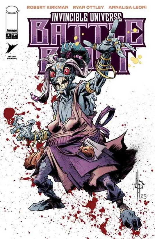 Invincible Universe Battle Beast #4 2nd Print Cover A Jason Howard