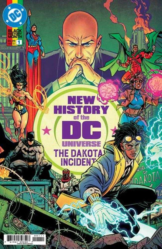 New History Of The DC Universe The Dakota Incident #1 Cover A Diego Olortegui