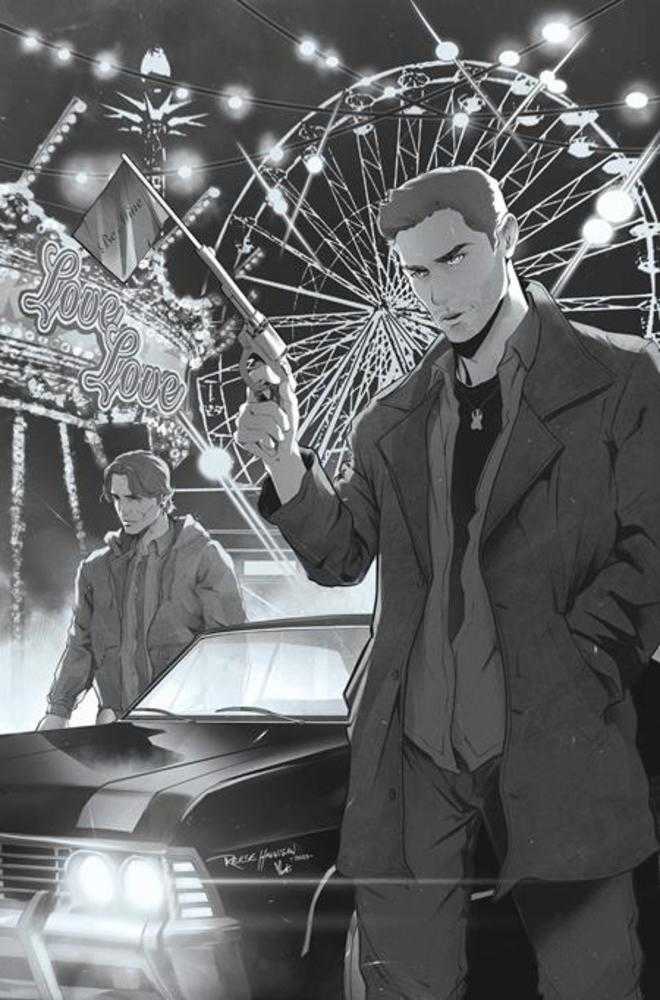 Supernatural Valentines Day 2026 #1 Cover G [1:15] Hannigan B&W Virgin (PRESALE 02/04/26)