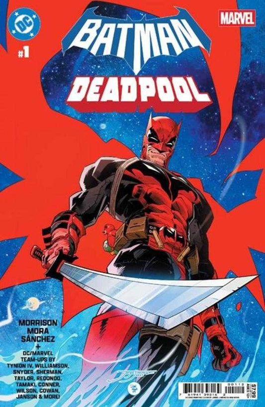 DC Marvel Batman Deadpool #1 2nd Print Cover A Jimenez Mora