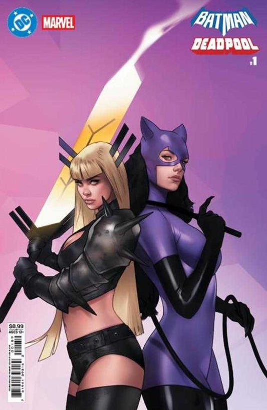 DC Marvel Batman Deadpool #1 2nd Print Cover C Ben Oliver