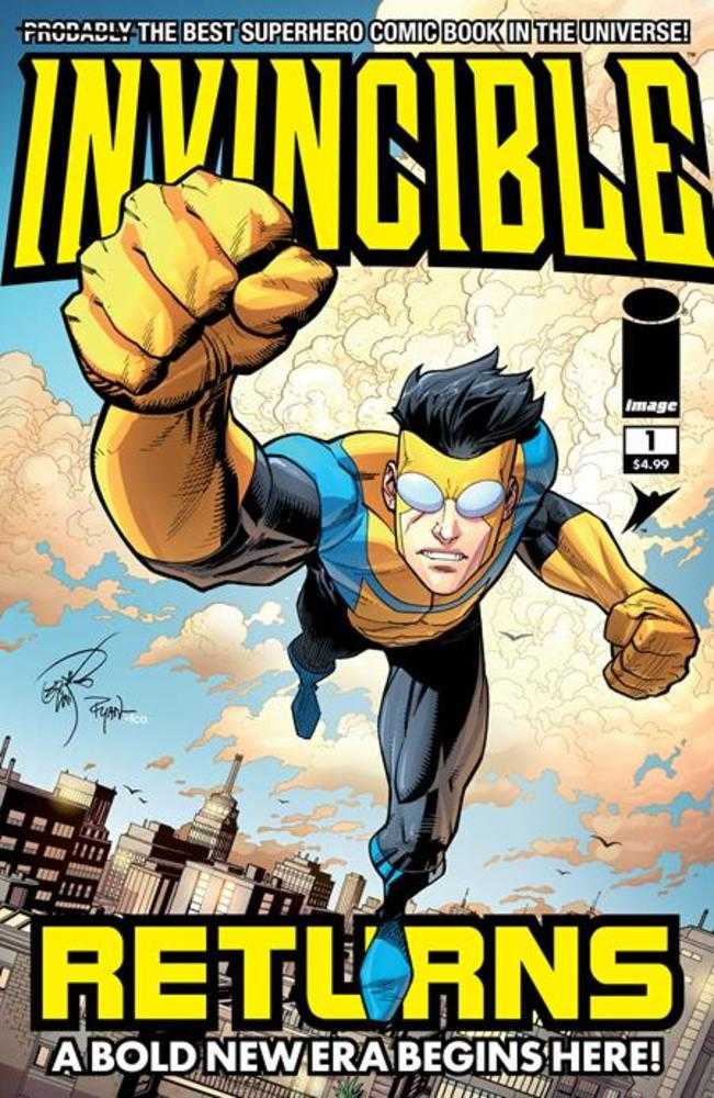 Invincible Returns Facsimile Edition #1 Cover B Erik Larsen