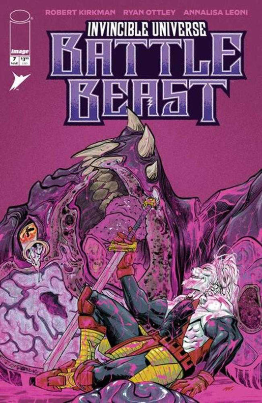 Invincible Universe Battle Beast #7 Cover G [1:100] Roberts (PRESALE 03/18/26)