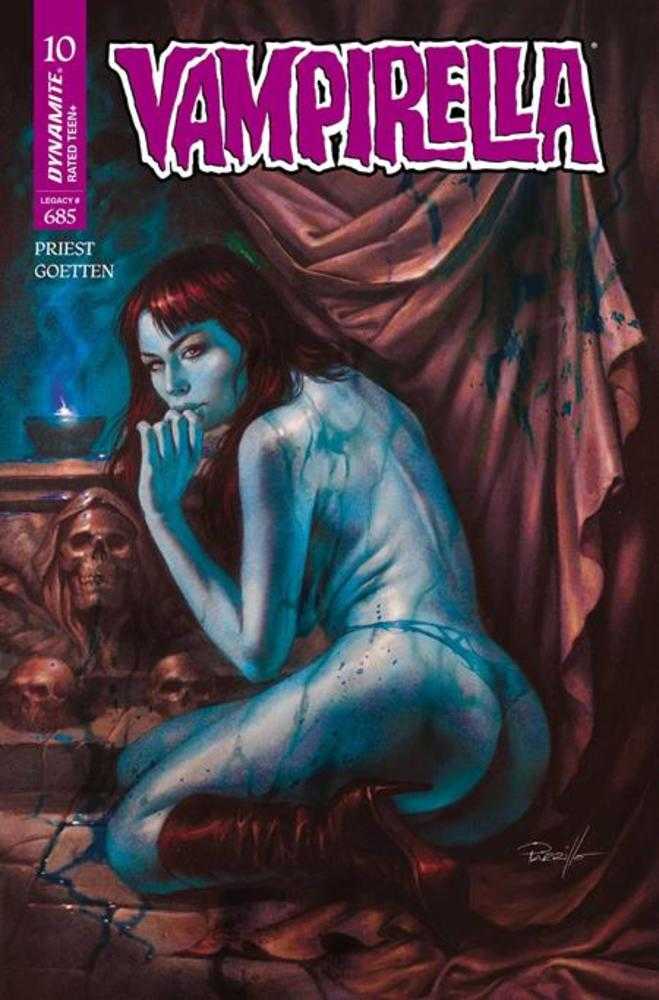 Vampirella #10 Cover M Lucio Parrillo Ultraviolet Foc Bonus Variant
