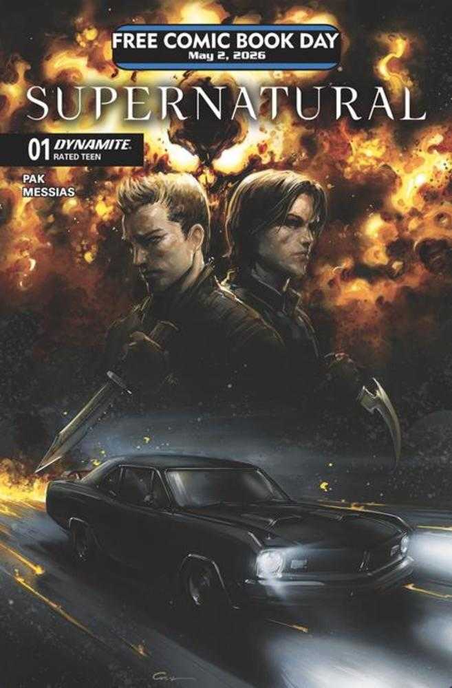 Free Comic Book Day 2026 Supernatural #1 Clayton Crain