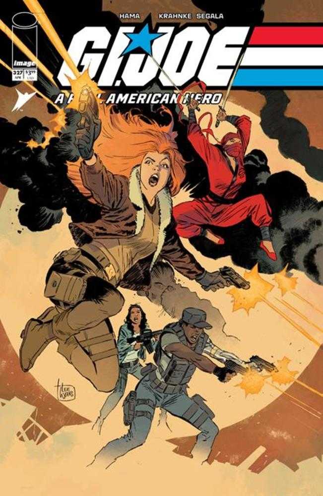 G.I. Joe A Real American Hero #327 Cover A +B Lee Weeks Cover Set