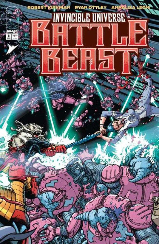 Invincible Universe Battle Beast #8 Cover C [1:10] Chris Burnham