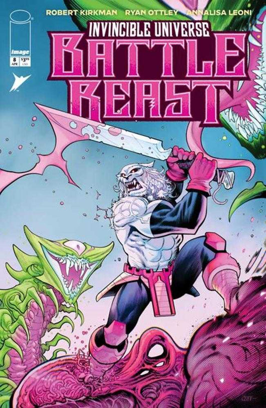 Invincible Universe Battle Beast #8 Cover D [1:25] Cliff Rathburn