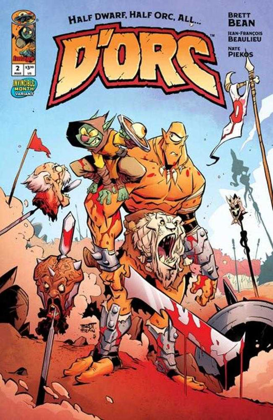 Dorc #2 Cover C Brett Bean Invincible Team Up