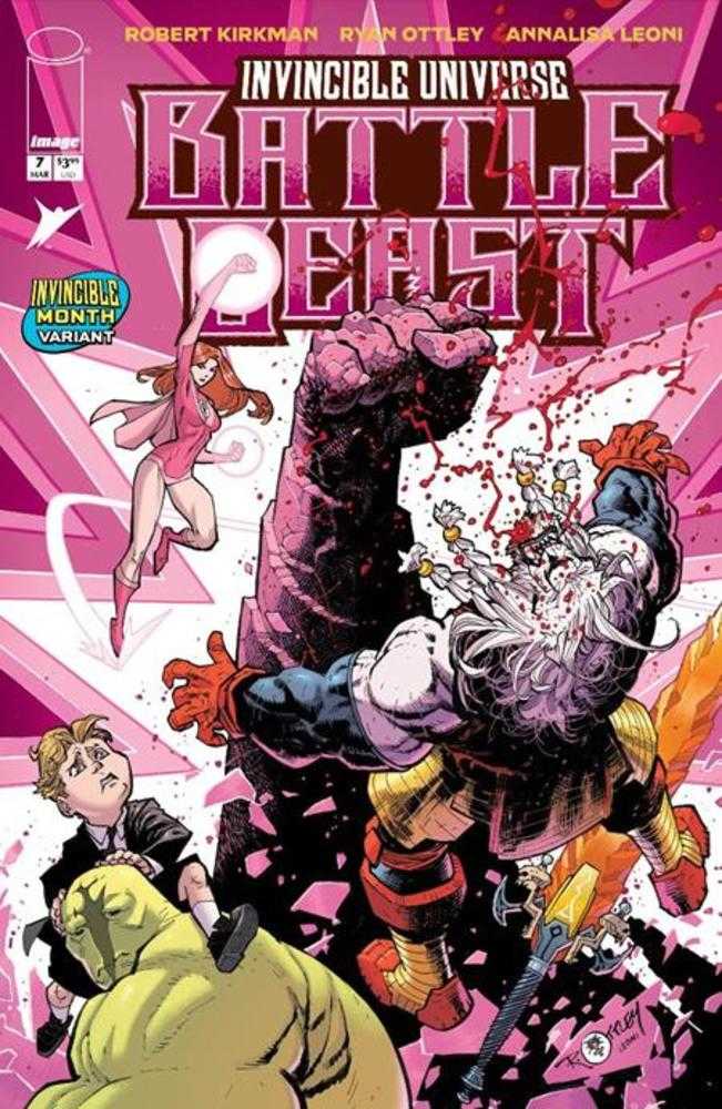Invincible Universe Battle Beast #7 Ottley Invincible Team Up