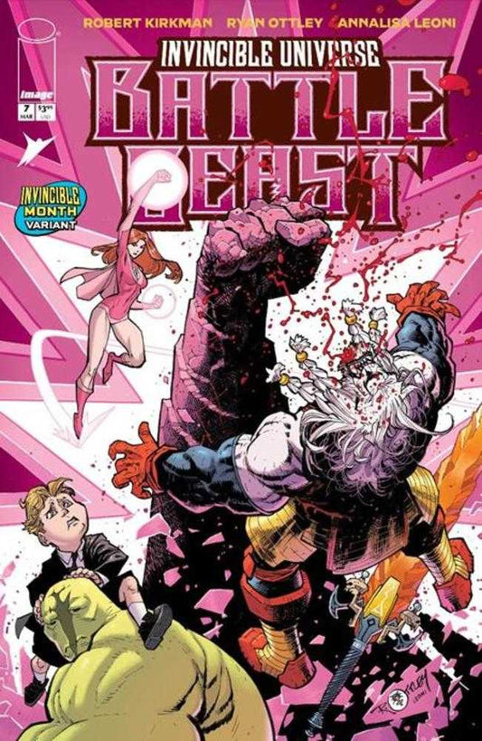 Invincible Universe Battle Beast #7 Ottley Invincible Team Up