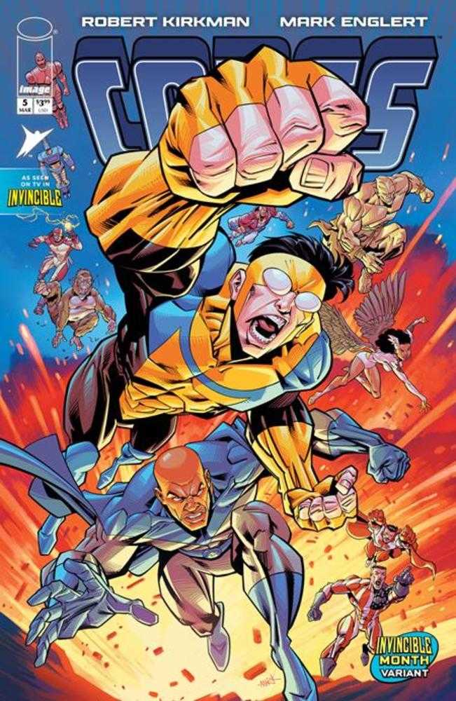 Invincible Universe Capes #5 Mark Englert Invincible Team Up