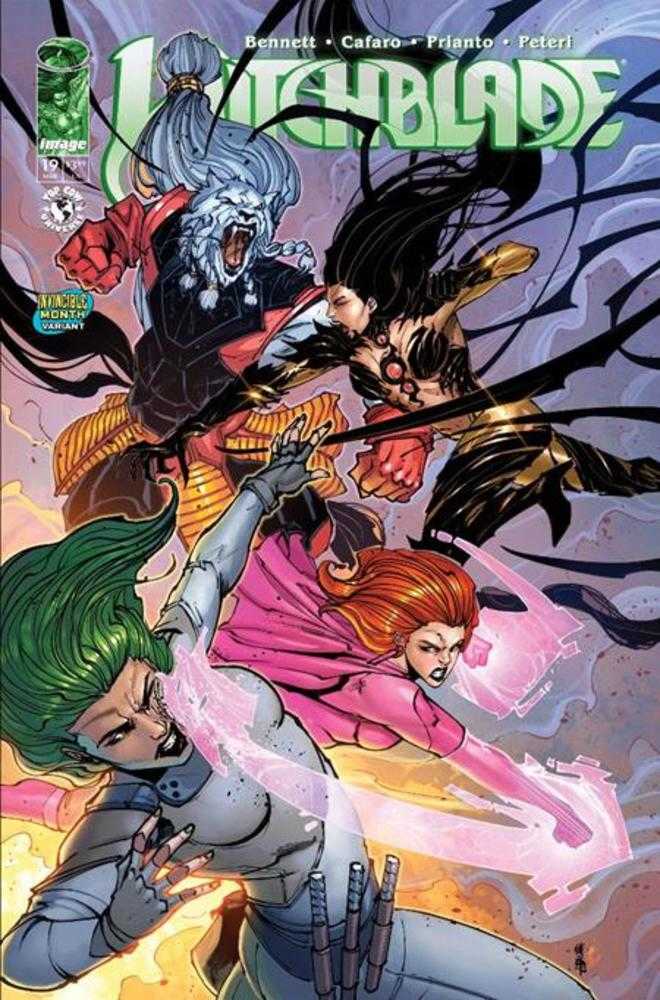Witchblade #19 Cover E Guiseppe Cafaro Invincible Team Up