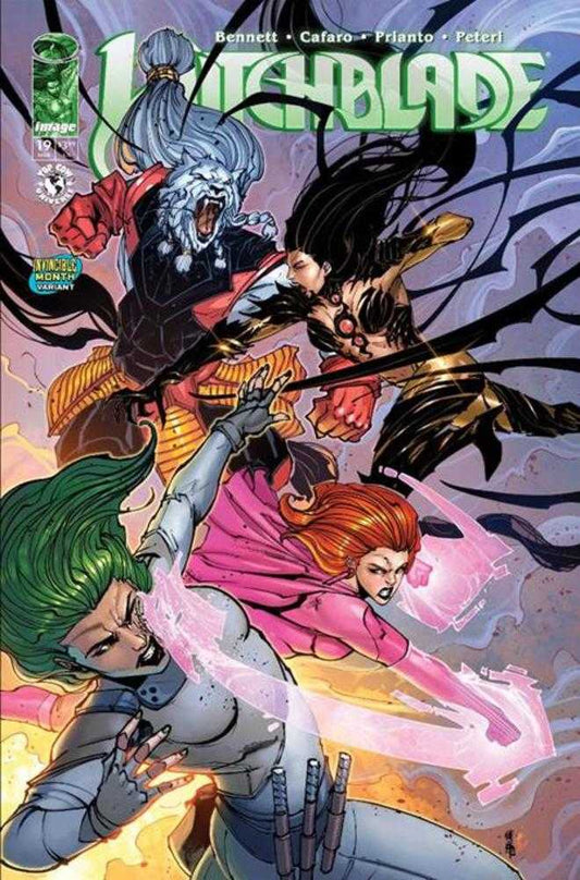 Witchblade #19 Cover E Guiseppe Cafaro Invincible Team Up