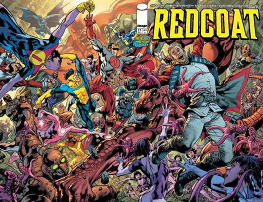Redcoat #17 Cover D Bryan Hitch Invincible Team Up Wraparound