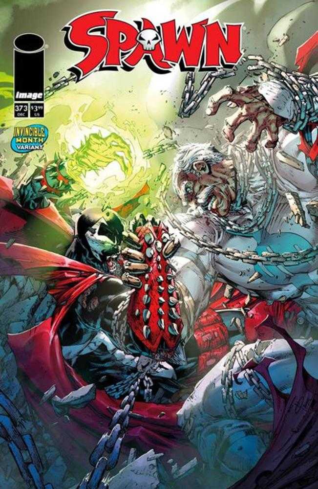 Spawn #373 Cover C Brett Booth Invincible Team Up