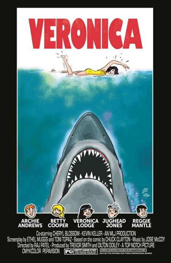 Archies TV Laugh Out #79 Facsimile Dan Parent Veronica FOIL LTD 1000