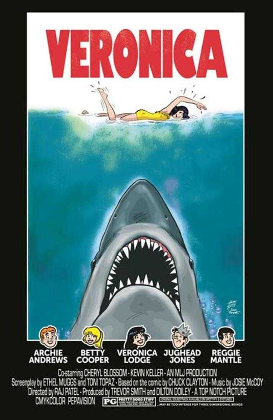 Archies TV Laugh Out #79 Facsimile Dan Parent Veronica FOIL LTD 1000