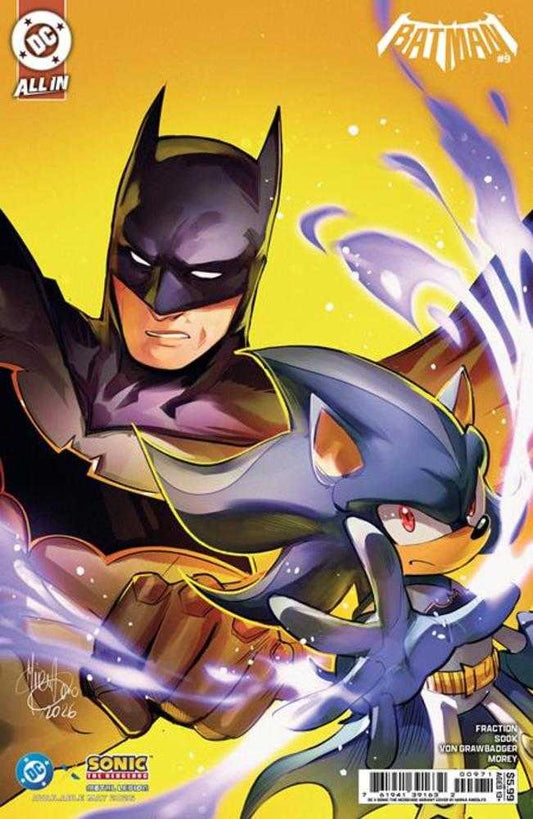 Batman #9 Cover F Mirka Andolfo DC X Sonic