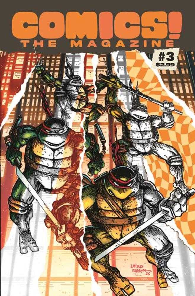 Comics The Magazine #3 Eastman and Laird