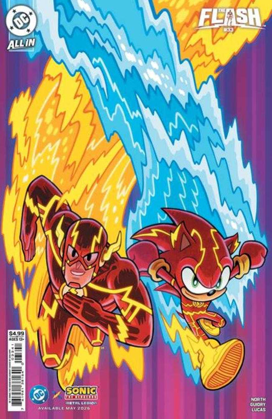 Flash #33 Cover D Dan Hipp DC X Sonic